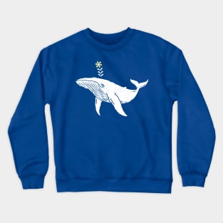 Lovely Whale Crewneck Sweatshirt